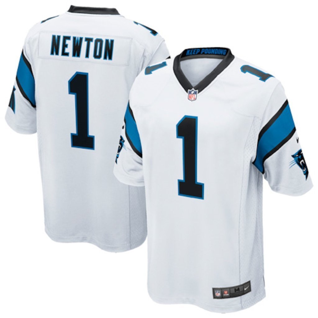 Carolina Panthers Cam Newton White White Jersey 2018 - 2019