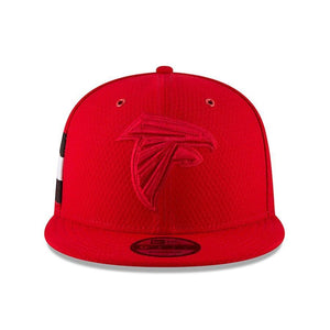 New Era Atlanta Falcons Red 2018 NFL Sideline Color Rush Official 9FIFTY Snapback Adjustable Hat
