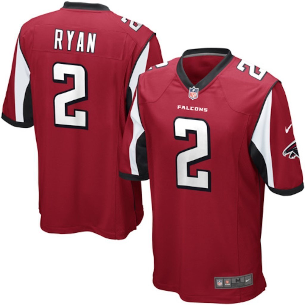 Atlanta Falcons Matt Ryan Red Jersey 2018 - 2019