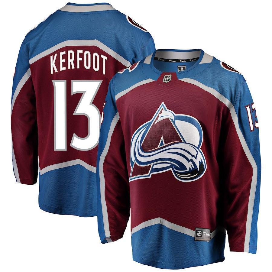 Alexander Kerfoot Colorado Avalanche Player Swingman Jersey