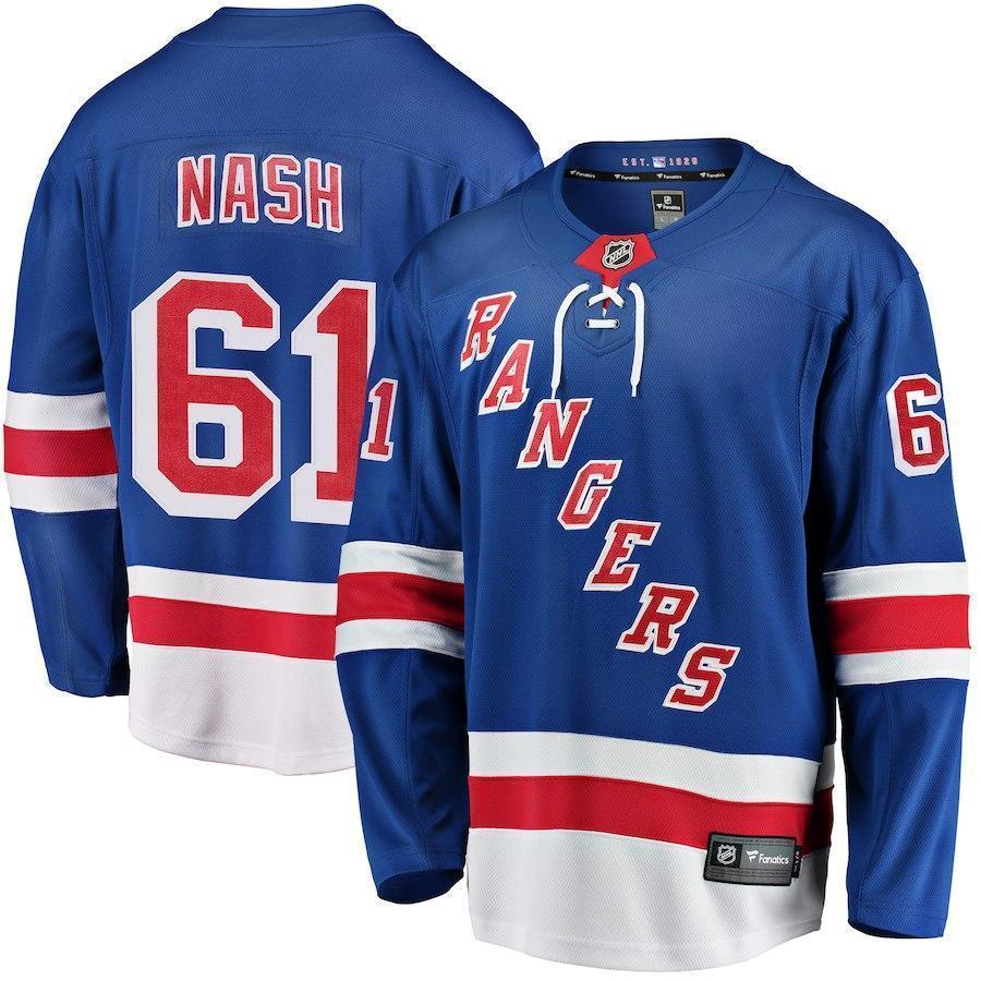 Rick Nash New York Rangers Player Swingman Jersey