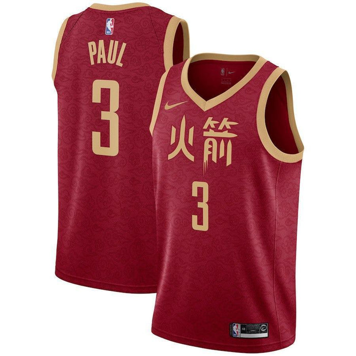 Chris Paul Houston Rockets Red Swingman City Edition Jersey 2018 - 2019