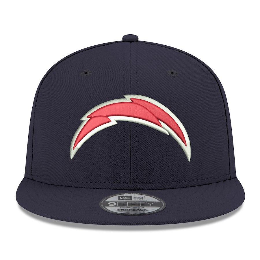 New Era Los Angeles Chargers Navy Crafted in the USA 9FIFTY Adjustable Hat