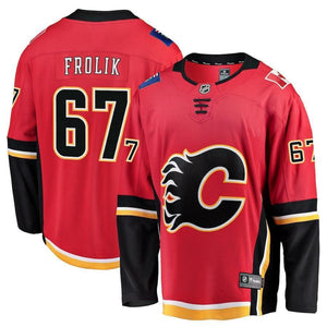 Michael Frolik Calgary Flames Player Swingman Jersey