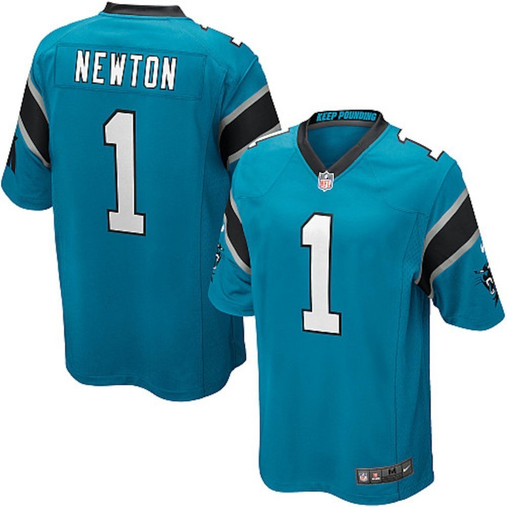 Carolina Panthers Cam Newton Blue Jersey 2018 - 2019