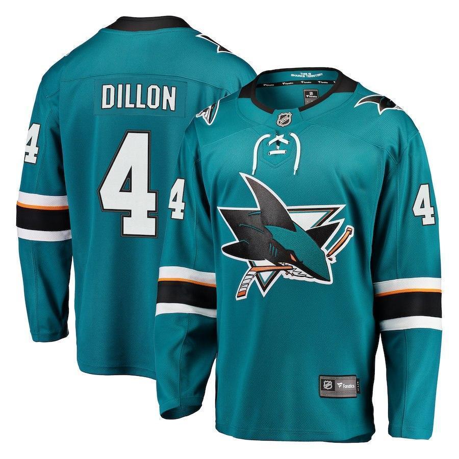 Brenden Dillon San Jose Sharks Player Swingman Jersey