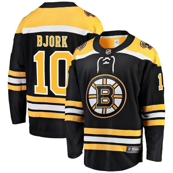 Anders Bjork Boston Bruins Player Swingman Jersey