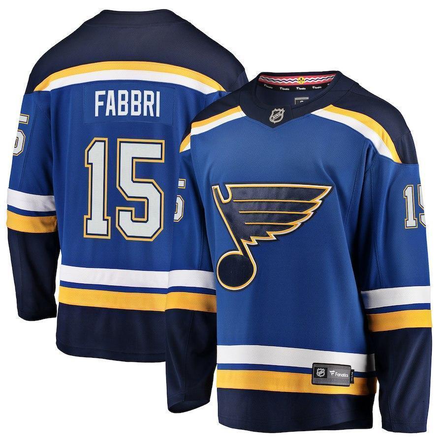 Robby Fabbri St. Louis Blues Player Swingman Jersey