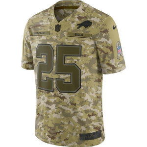 Arizona Cardinals Larry Fitzgerald Camo Jersey 2018 - 2019